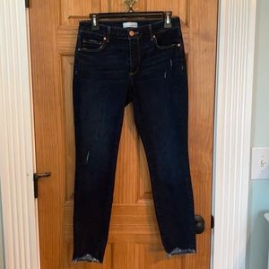 Dark Wash Skinny Loft jeans